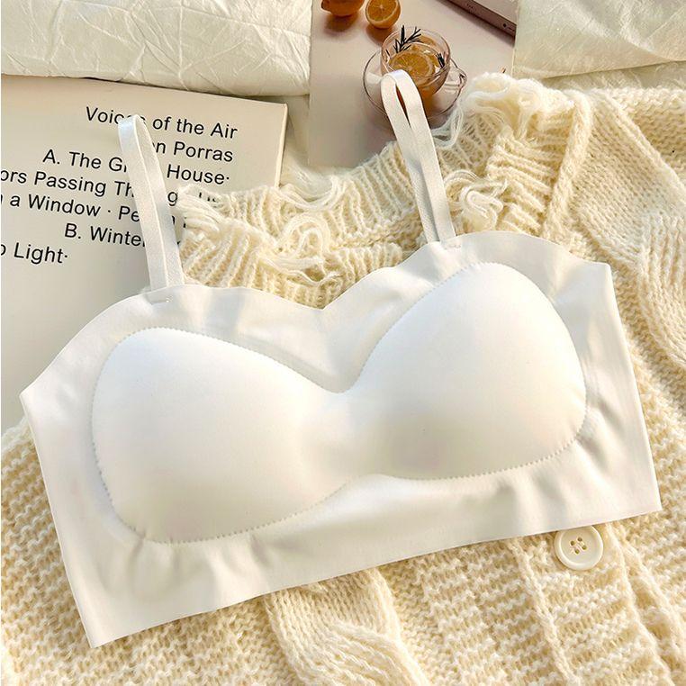 Ice Sick Bras Trackless Soft Push Up Bras Sexy Women Underwear