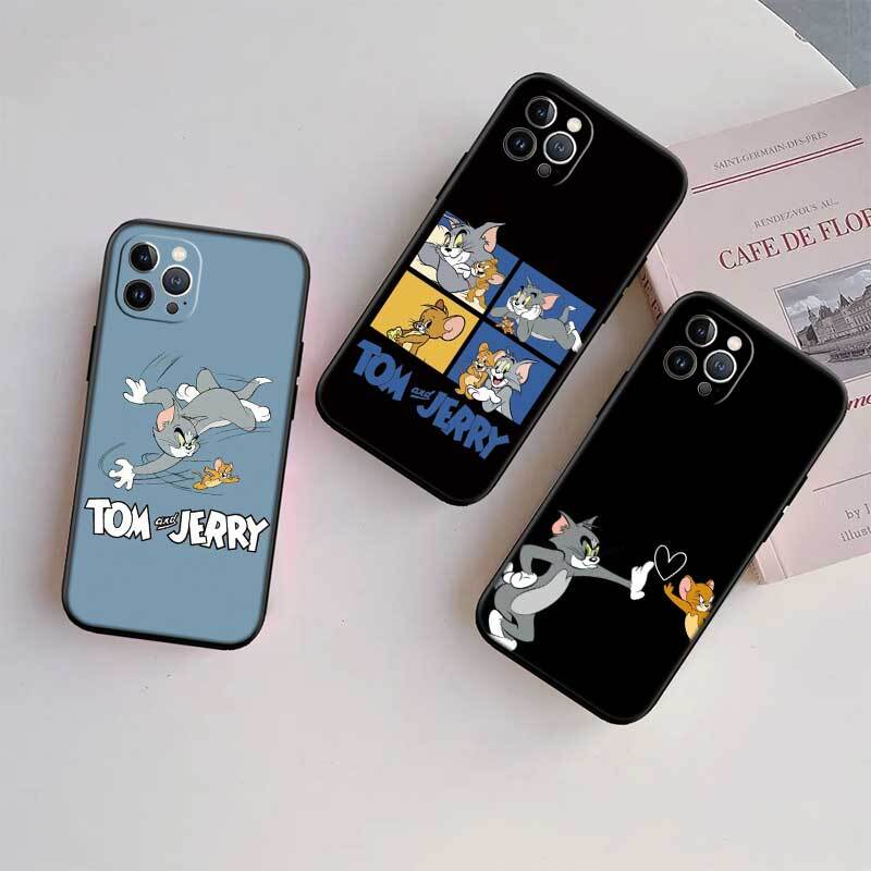 Tom and Jerry Чехол для телефона для Redmi Note 12 12S 12C 13 13C 13R 14 14S 14R 14C 11A 13X A3 A3X A4 A5 Pro Max Plus