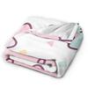Colorful Cartoon Cat Fleece Throw Blankets P-Pusheencats Blanket for Home Office Soft Bedspread,