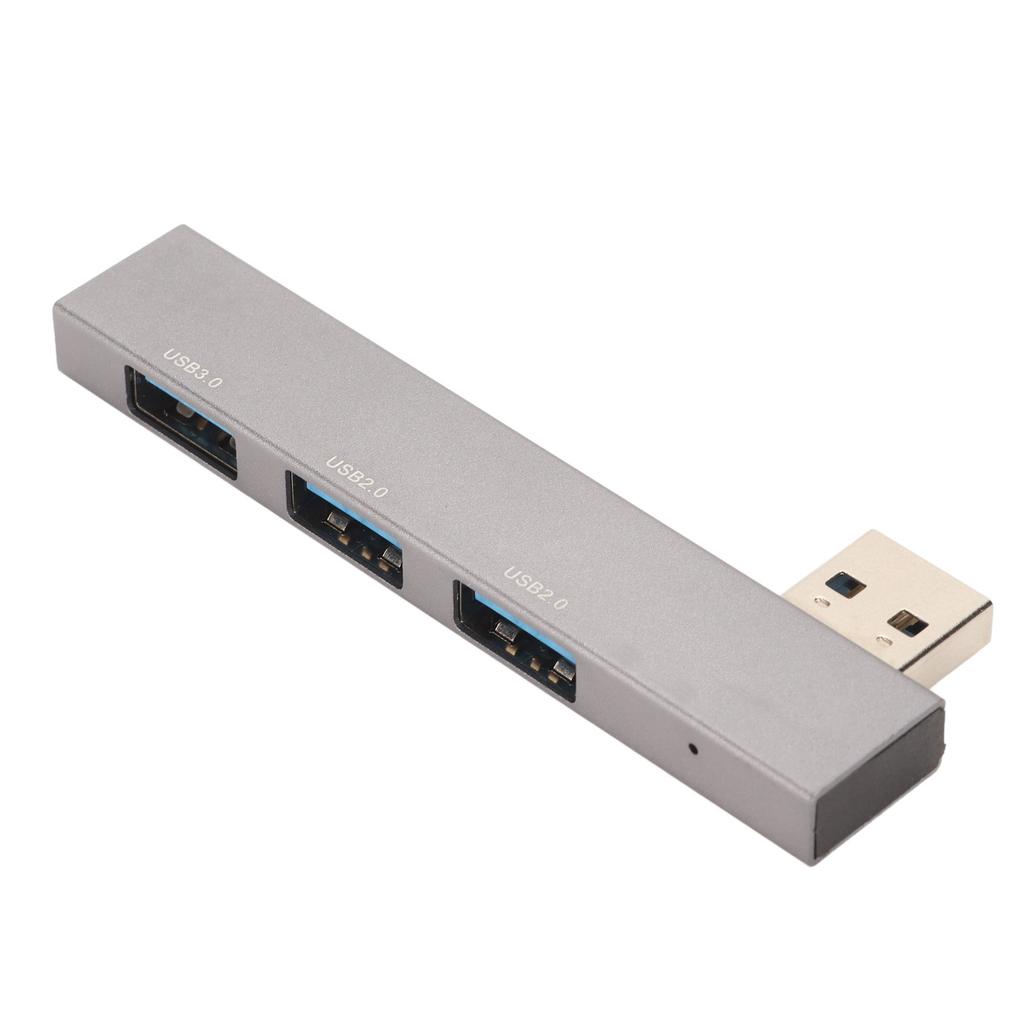 Мини-концентратор USB3.0 3 в 1 1xUSB3.0 2xUSB2.0 5 Гбит/с Портативный высокоскоростной многофункциональный USB-концентратор из алюминиевого сплава