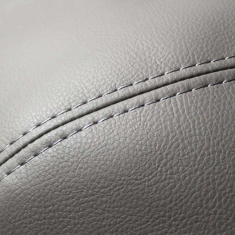 Для Volvo S80 1999 2000 2001 2002 2003 2004 2005 2006 микрокожаная крышка центральной консоли, подлокотник, крышка коробки, сменная отделка, серый