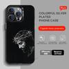 Православный Крест Икона Церковь ИСКУССТВО Чехол для Телефона Для iPhone 17,16,15,14,13,12,11,Pro,Max,Plus,Mini,X,XS,XR,8,S,SE Мягкий Черный Чехол