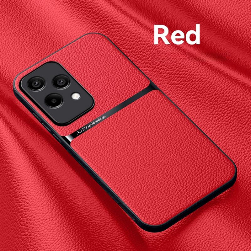 Магнитный автомобильный держатель Кожаный чехол для Honor 200 Lite Honor200 Pro Мягкий кожаный противоударный чехол для Honor 200Pro 200Lite Funda