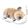 French Bulldog Statue Dog Figurine Resin Ornament for Outdoor Or Indoor Decor