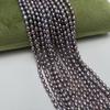 1 нить, Фиолетовый натуральный пресноводный жемчуг, 4-5 мм, Бохо ручной работы, жемчуг-рис для изготовления украшений, поделок DIY, подарки на день рождения, оптом, 36 см