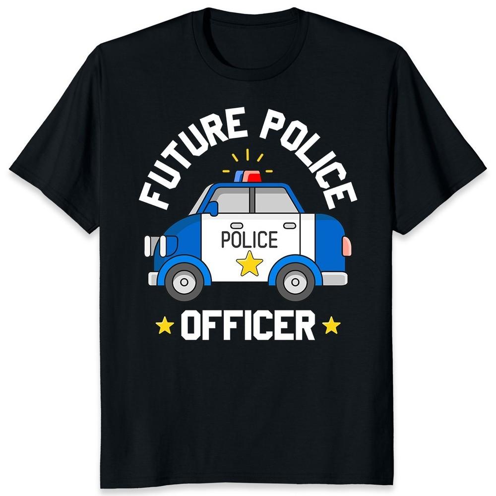 Future Police Officer Graphic T-shirt