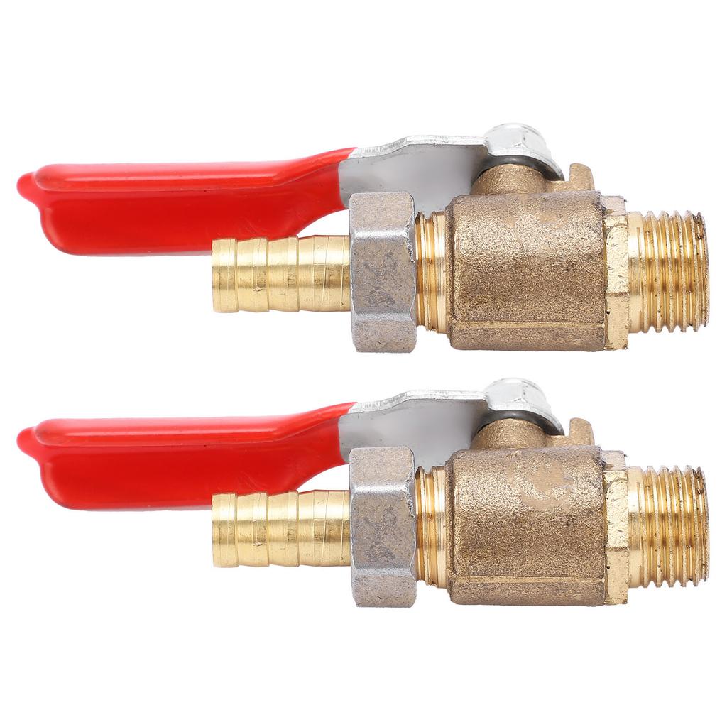 2Pcs Ball Valve 1 4 Multilayer Silicone Corrosion Resistance Durable Air Compressor Accessories