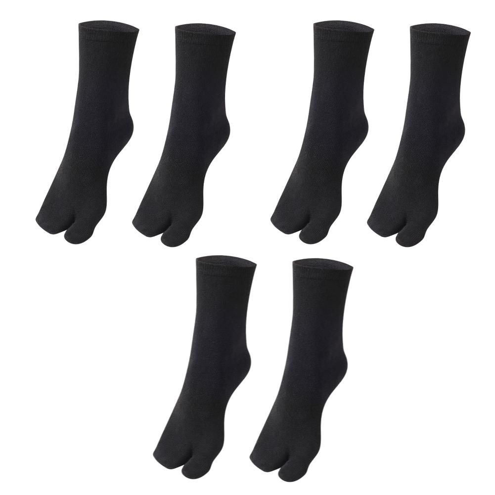 1-5 шт. женские/мужские унисекс сандалии шлепанцы с разрезом два носка японские кимоно носки с двумя пальцами дезодорирующие дышащие длинные носки