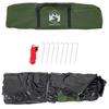 2 Person Camping Tent Green Quick Release