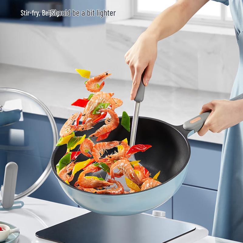 COOKER KING Non-Stick Stir-Fry Pan