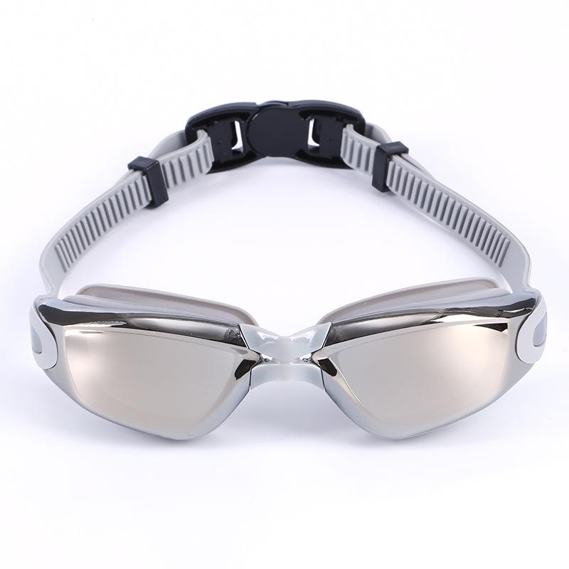 Oubo high-definition adult electroplated swimming goggles, anti-fog, waterproof swimming goggles, protective eyewear for men and women