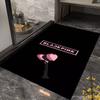 Blackpink Heartbeat Glow carpet printing Home Decor Dormitory decoration Room Christmas gifts
