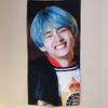[Б/У] Слоганы BTS Ким Тэхён V с молнией Синие волосы