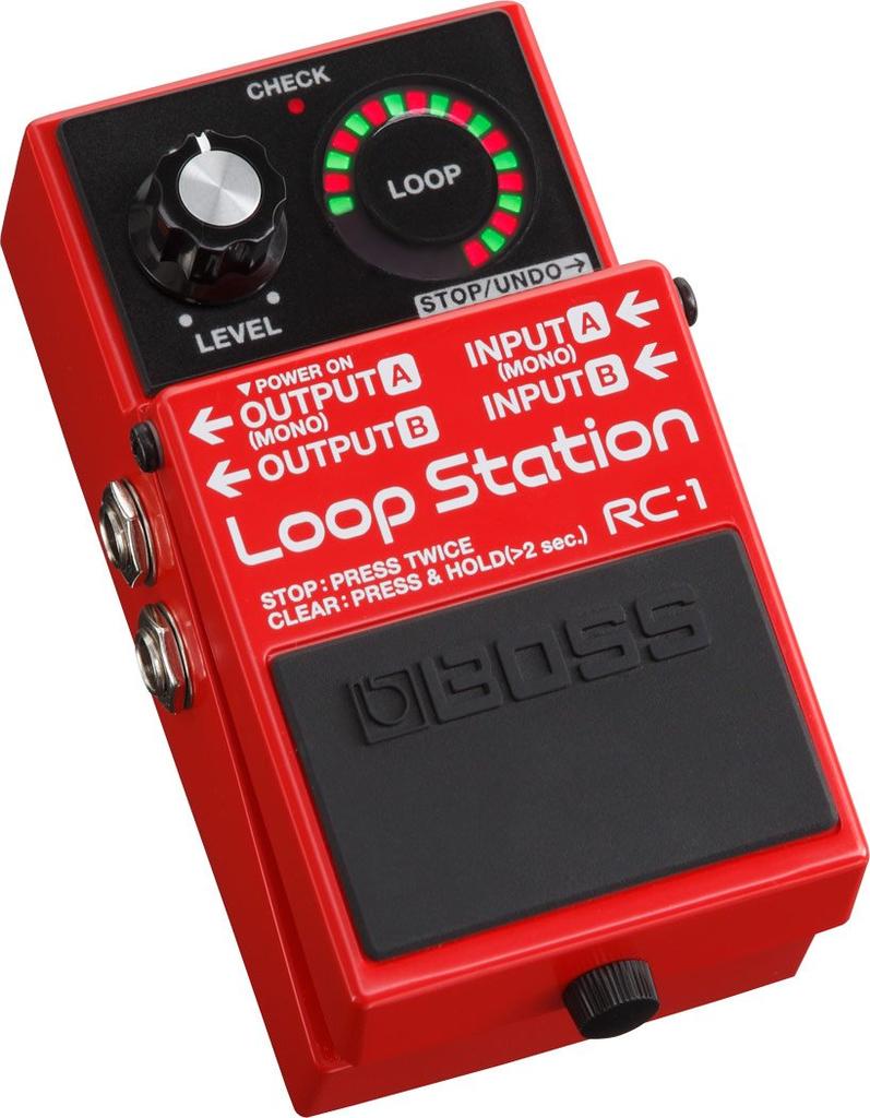 BOSS Loop Station KORG Pitchclip 2 Marks Original Cross Set - RC-1 + PC-2 +
