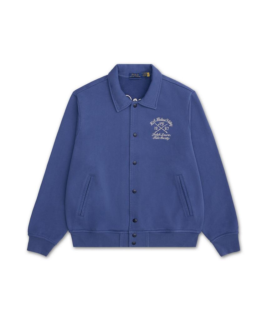 Polo Ralph Lauren Embroidered Loopback Fleece Jacket - Navy