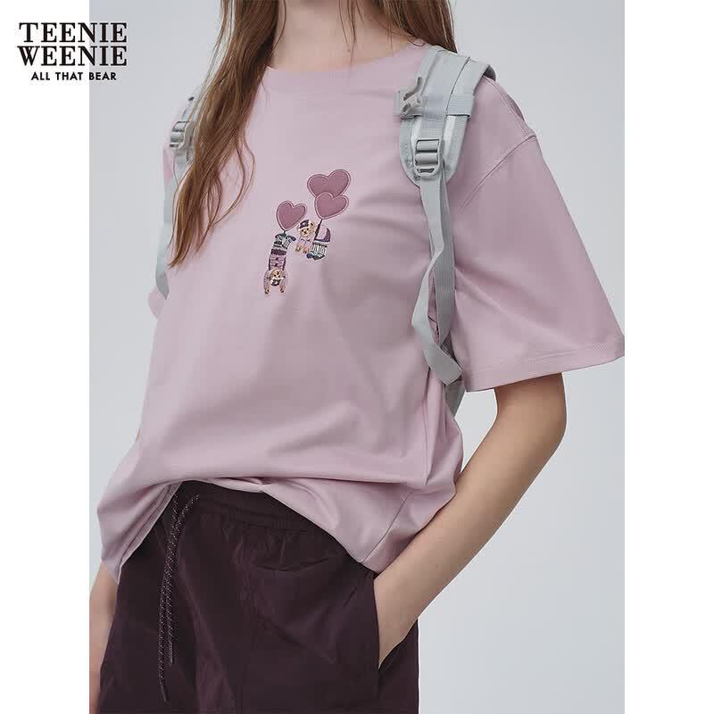 Teenie Weenie Женская футболка с мультяшным медведем