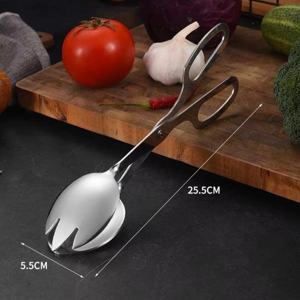 Stainless Steel Buffet Tongs Cake Bread Sandwich Steak Clamp Gifts Cooking Salad Tongs Pliers