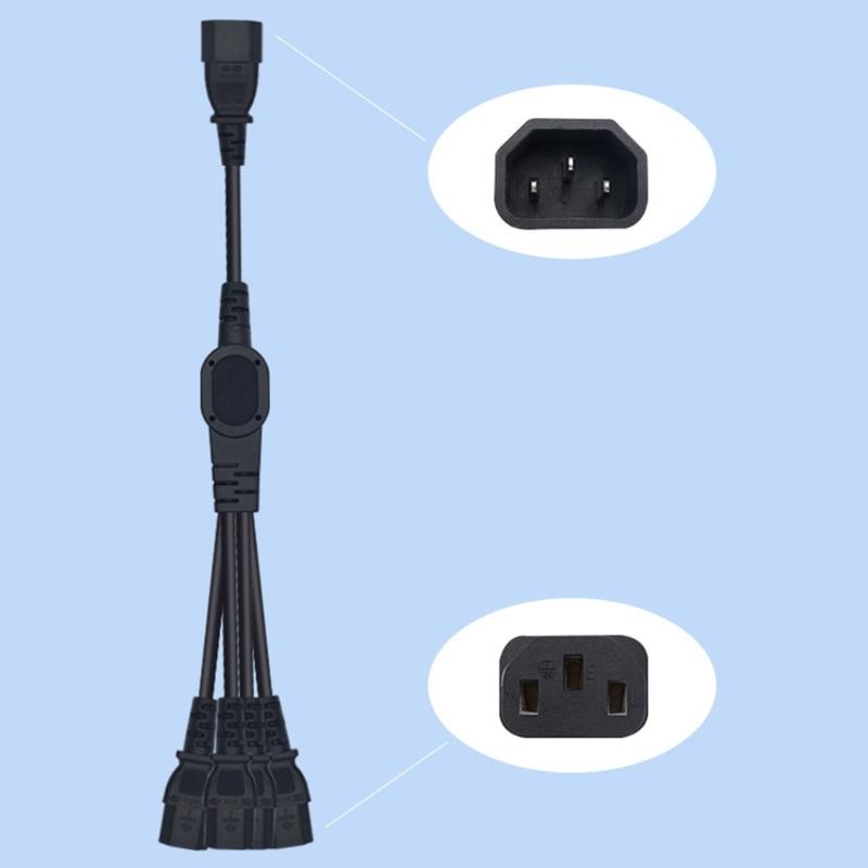 PDU Computer r Кабель питания C14 - 4xC13 для подключения нескольких устройств Подключите 4 устройства к одному выходному проводу