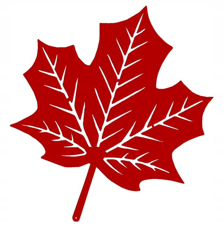 L1 MAPLE LEAF pendant autumn decoration COLORS openwork