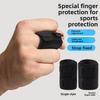 Защита пальцев Баскетбол Волейбол Бадминтон Один палец Два пальца Фиксированный палец Набор Игра Офис Письмо Половина пальца Накладка