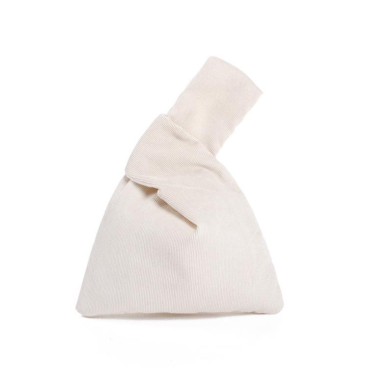 Ретро-кордерой Knotted Wristlet - Мини-сумка для женщин