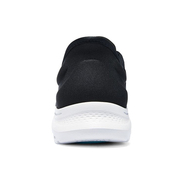 Skechers Go Walk 7 Амортизация Удобная Сетчатая Низкая Посадка Повседневная Беговая Обувь Женская кеды Черный Синий 125233-BKAQ