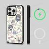Аниме K-ON Девушки Милый Магнитный Чехол Для Телефона Magsafe Для IPhone 17 16 Pro Max 15 Plus 14 13 12 11 Чехол