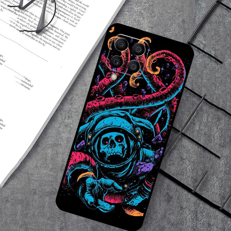 Чехол-череп в готическом стиле для Samsung Galaxy M55 M31 M13 M11 M12 M14 M15 M06 M16 M36 M56 M53 M32 M52 M35 M34 M54