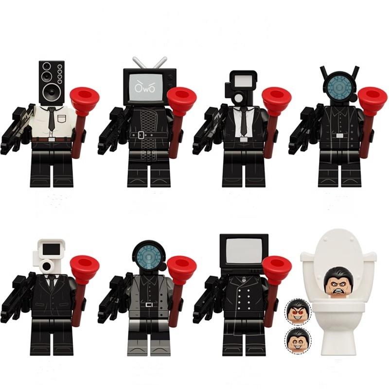 Полная коллекция-игрушка для мальчиков-монстров «Человек-туалет»