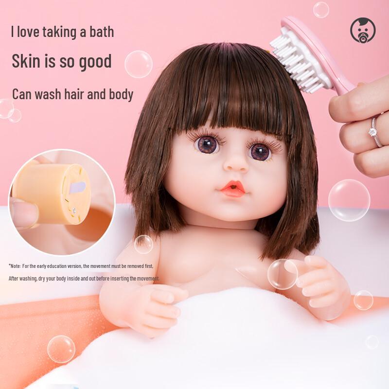 Говорящая силиконовая кукла-реборн Принцесса Анна