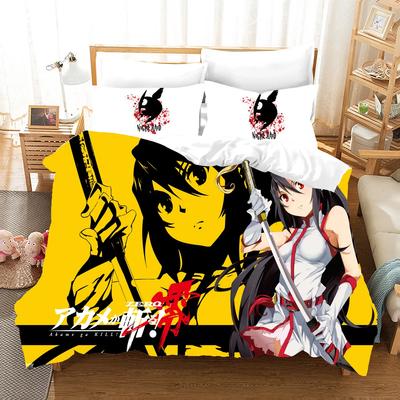 3D Печатный Аниме Akame Ga KILL Комплект Постельного Белья Пододеяльник Покрывало для Спальни Односпальное Двуспальное King Size Покрывало для Одеяла Домашний Текстиль