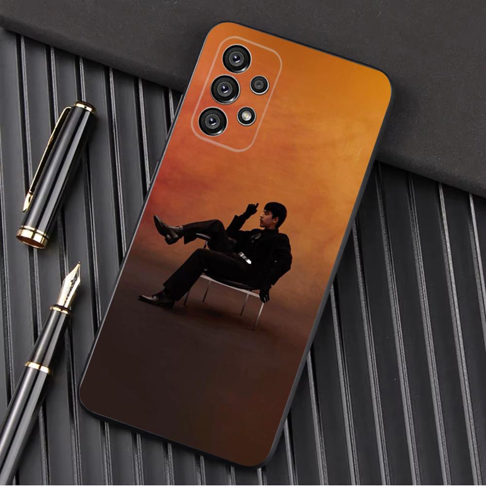 Чехол для телефона I-Ivan C-Cornejo для Samsung Galaxy A13, A21s, A22, A31, A32, A52, A53, A71, A80, A91, Мягкий черный корпус