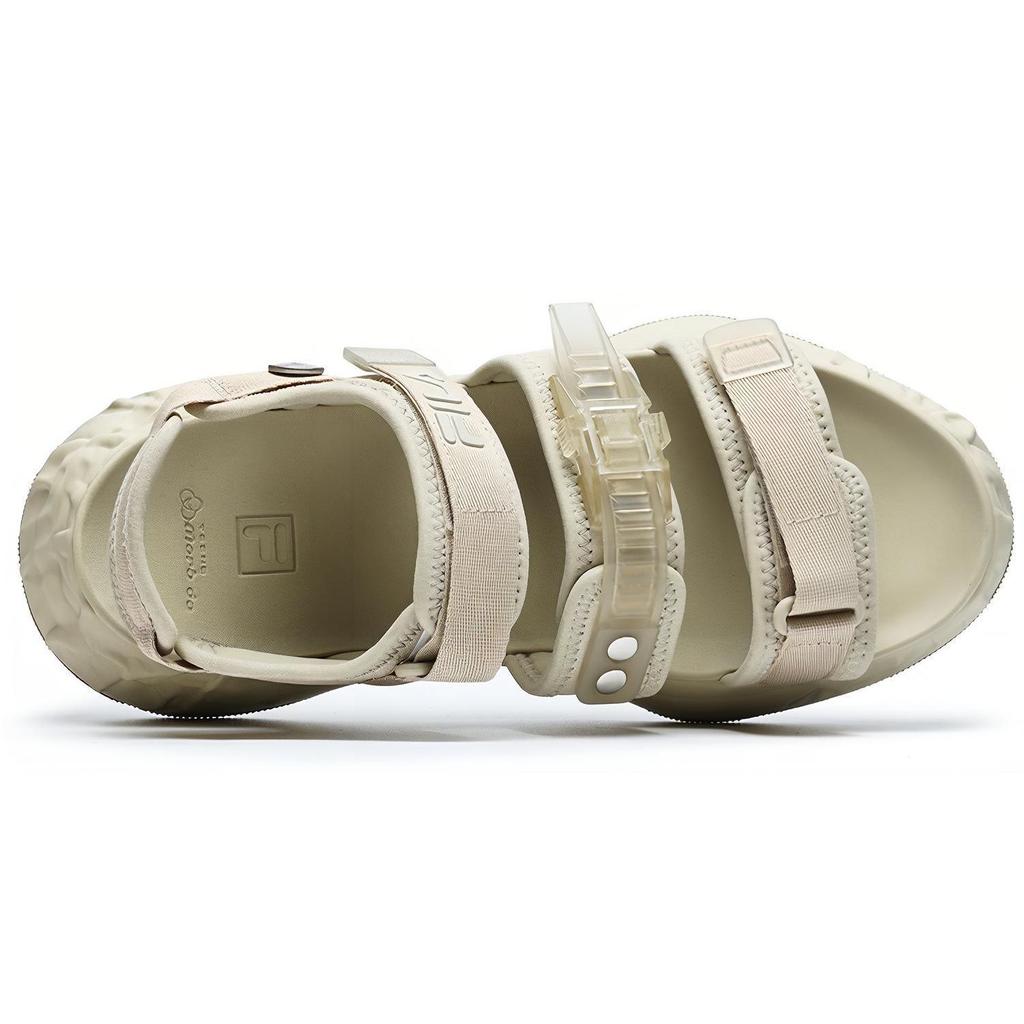 Fila X MIHARA YASUHIRO Кожаные сандалии FM-15 Повседневные пляжные сандалии Мужские сандалии Устрично-серый F12M224403FPB