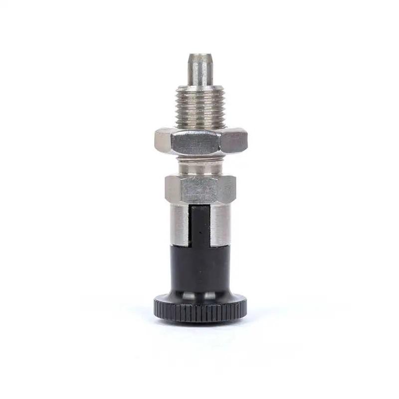 Return & Rest Type Index Bolts Indexing Plunger ,Fine Thread ,Aluminum Knob,Stainless Steel & Carbon steel Knop Plunger