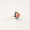 Natural Carnelian Gemstone 925 Sterling Silver Jewelry Handcrafted Ring For Gift RR-49-35