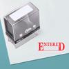 Entered Self Inking Rubber Stamp Custom Colop Office Stationary P20 Mini Stamper