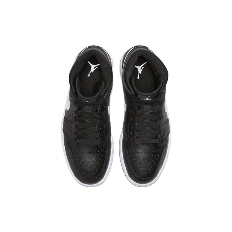 Jordan 1 Mid Черно-белые женские Jordan DV0991-001