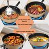 Wutuo 32CM Honeycomb Non-Stick Wok