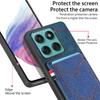 Чехол для Motorola Moto G86 Power 5G Роскошный чехол Магнитная задняя панель из кожи Motorola G56 G66J G85 G34 G45 G05 G 86 G96 Чехол с отделениями для карт
