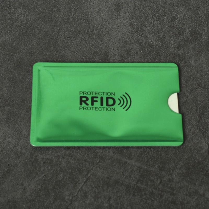 Кража идентификационной информации RFID экранирование защитный чехол защитная крышка карты безопасности