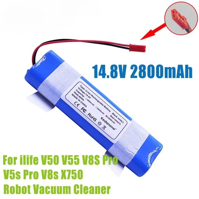 НОВЫЙ Литиевый Аккумулятор 14.8V 6800mAh 12800mAh для Робота-пылесоса ILIFE V5, V5s, V50, V3 Plus, V3s Pro Аккумулятор ILIFE V5s Pro