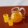 Toys Lemon Water Orange Juice Doll Accessories Miniature Drinks Jug Cup Drinking Model Coffee Milk