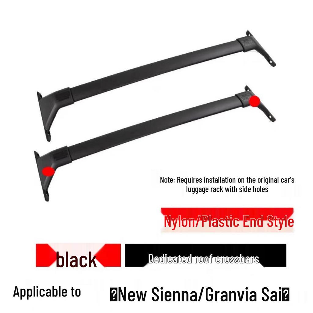 Toyota Sienna Aluminum Alloy Roof Rack Crossbars for Vehicle Modification