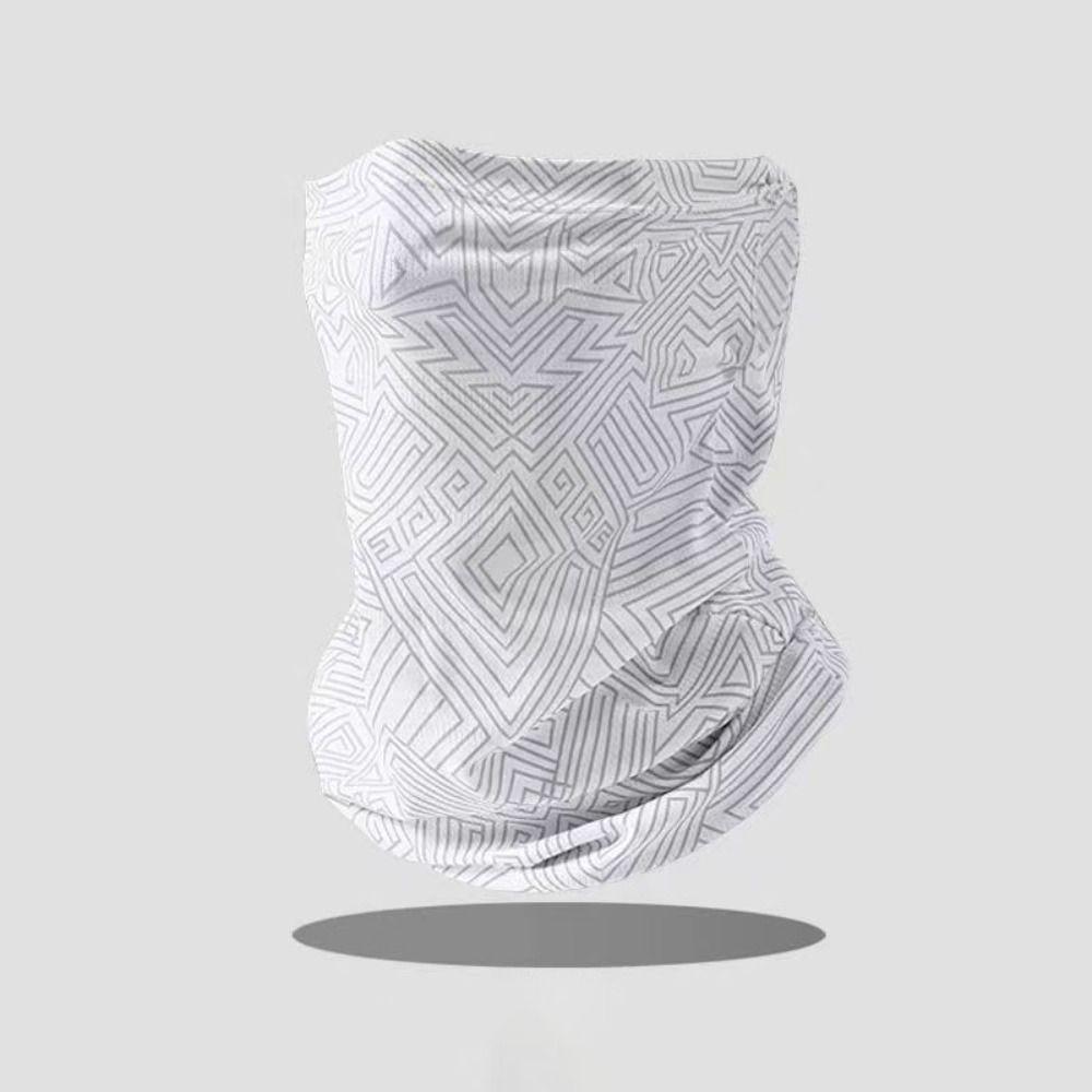 Новые ледяные рукава с защитой от УФ, рукава из ледяного шелка, свободные нарукавники, шарф-маска на шею, маска для спортзала, летние
