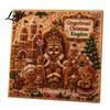 DIY Craft Sets for Adults Xmas Faux Pearl Art Kit Santa Claus Reindeer Painting Handmade Christmas Decorations Sparkling 3D Festive Wall Kit Adults