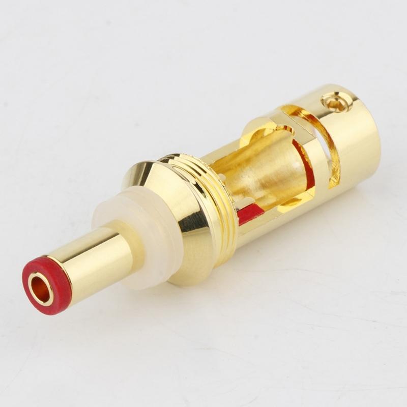 for Monosaudio DC2.1G DC2.5G- Connector Jack DC25G 24K Gold-plated DC Female Power Plug For Audiophile Applications