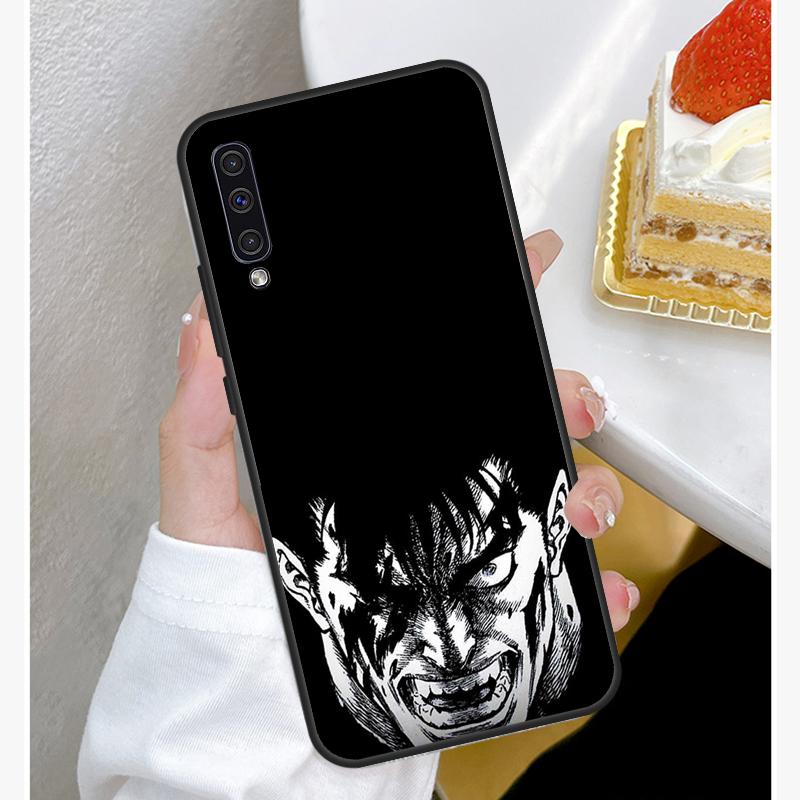 Чехол с аниме Berserk Guts для Samsung Galaxy A72 A52 A42 A32 A22 A12 A50 A70 A41 A51 A71 A21S A52S Fundas