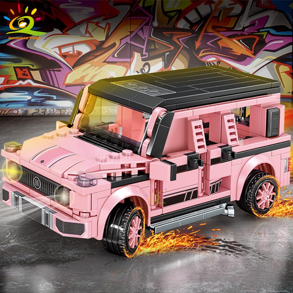 MOC Speed Champions, авто, строительные блоки, гоночный автомобиль с откатом, технические кирпичи, игрушки для детей, игра для мальчиков, подарок