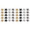 40Pcs Iron On Patches Rhinestones Star Pattern Delicate Decorative Cloth Patches 4 X 4cm