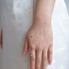 geegee [silver925] petit flower open ring